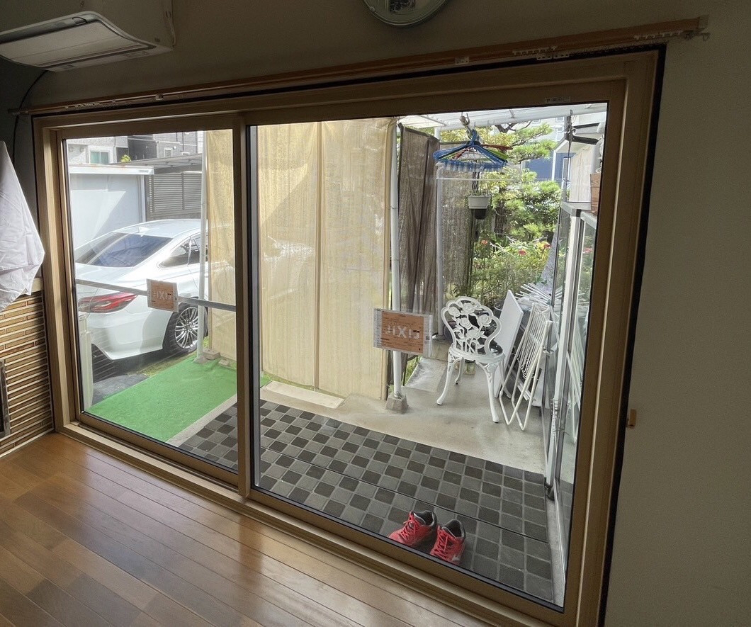 広島ガラス建材トーヨー住器のリプラスで窓取替　簡単１日施工ですの施工後の写真1