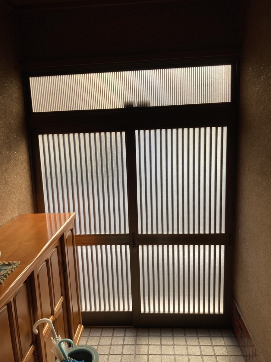 ECO plus so-yu-の新しい玄関引戸で毎日を快適に！の施工前の写真2