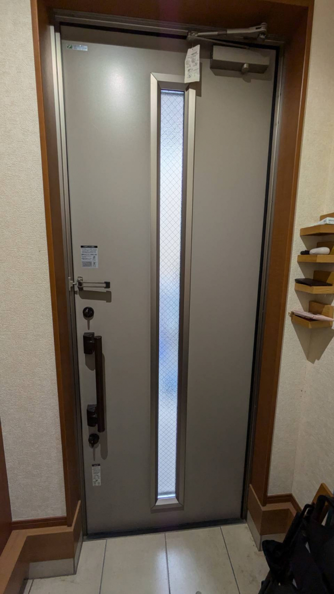ECO plus so-yu-の【枚方市】鍵の開け閉めをスマートに リモコン操作でラクラク施解錠の施工前の写真2