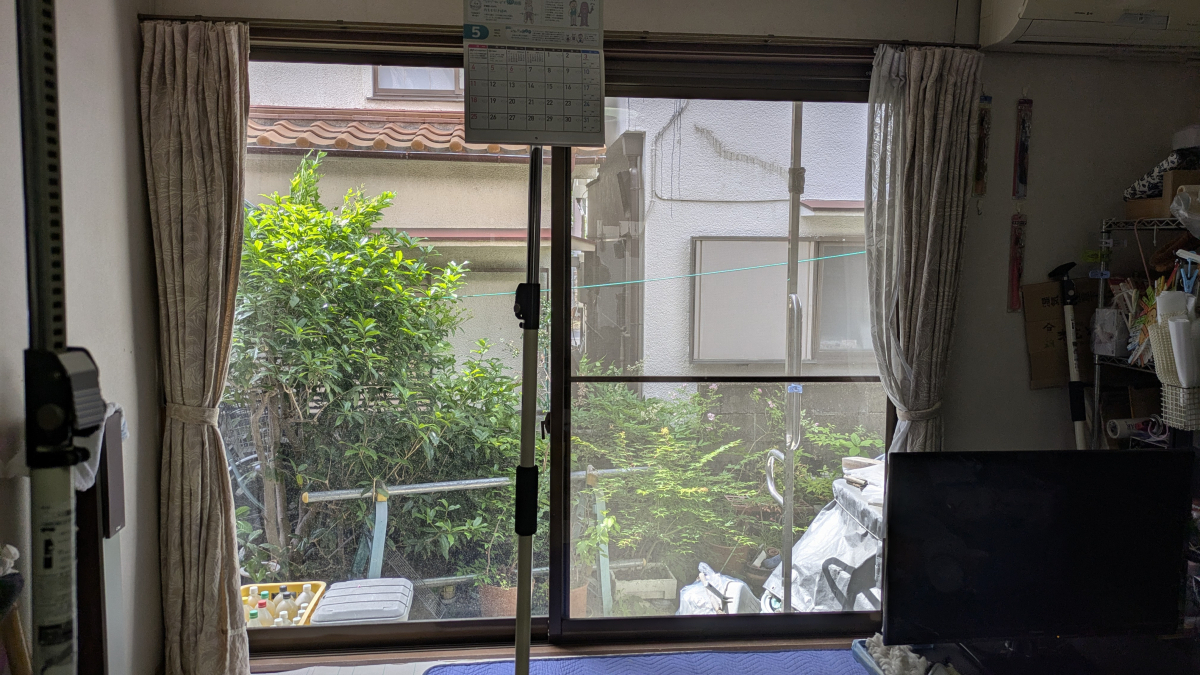ECO plus so-yu-の【高槻市】夏は暑く、冬は寒い.... １F リビング テラスサッシの改善をご提案！！の施工前の写真1