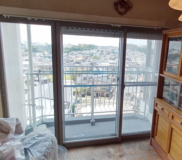 ECO plus so-yu-の【茨木市】コーナー変形部にも内窓設置！の施工後の写真1