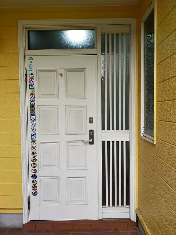 ECO plus so-yu-の玄関の寒さ対策　断熱玄関ドアに取替！！の施工前の写真1