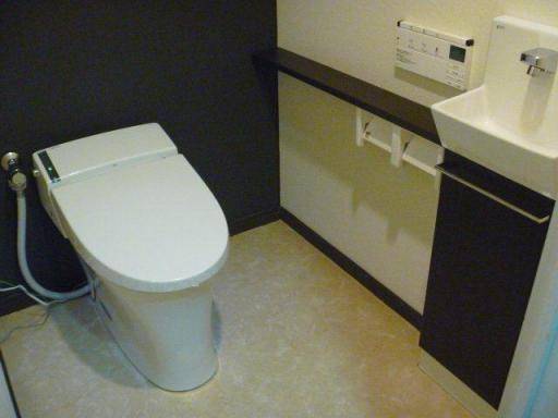 阪神北トーヨー住器のトイレ取替施工例の施工後の写真1