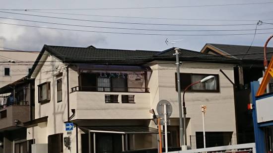 阪神北トーヨー住器の屋根工事施工事例写真1