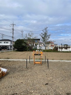 地鎮祭 西幸のブログ 写真1