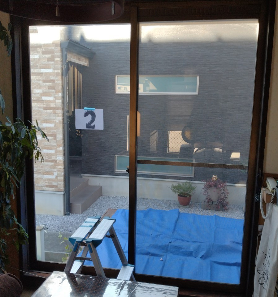 西幸の群馬県伊勢崎市　1dayリフォーム　内窓の施工前の写真1