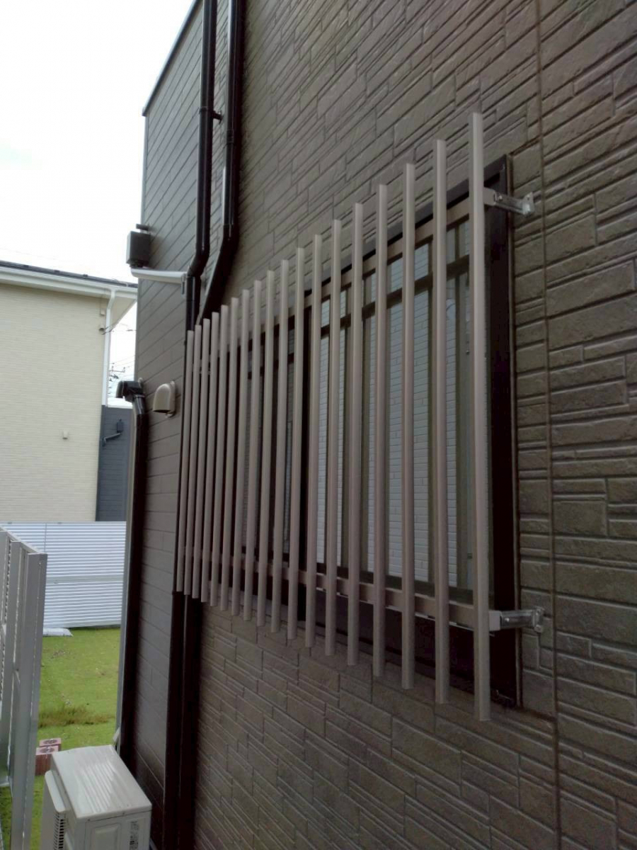 西幸の面格子で住まいの防犯対策の施工後の写真3