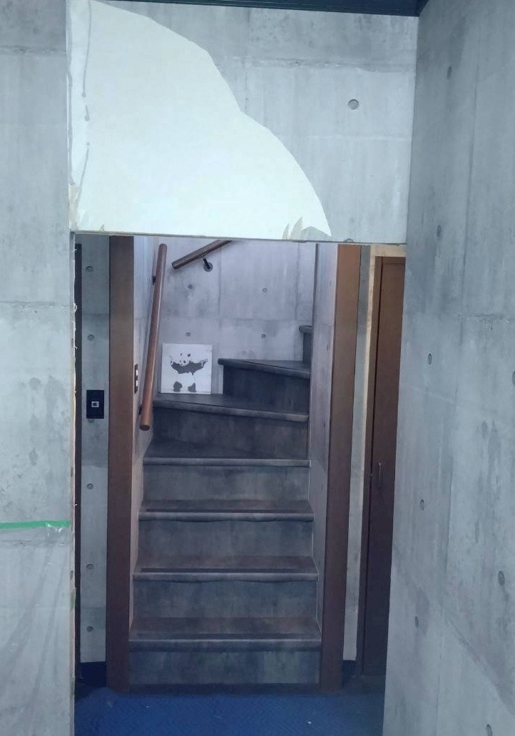 西幸の室内ドアでオシャレに間仕切り🎵の施工前の写真1