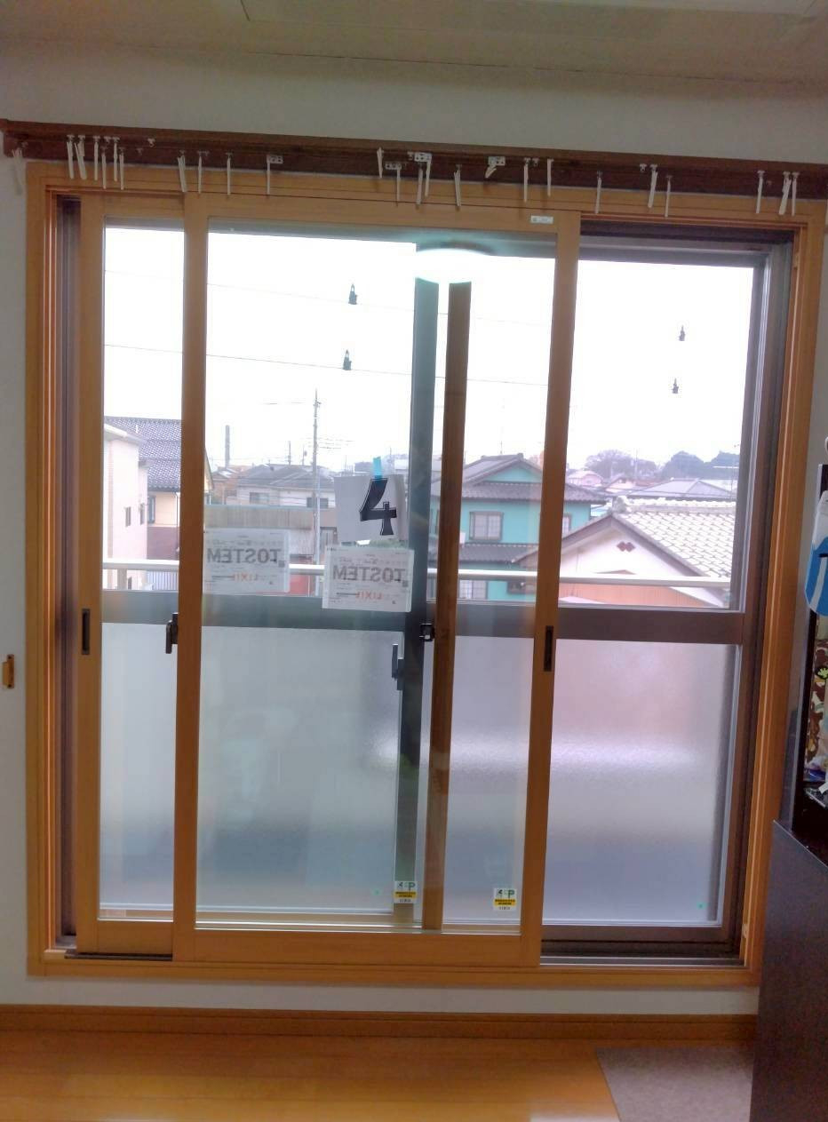 西幸のテラス窓に内窓取付工事で室内を快適にの施工後の写真2