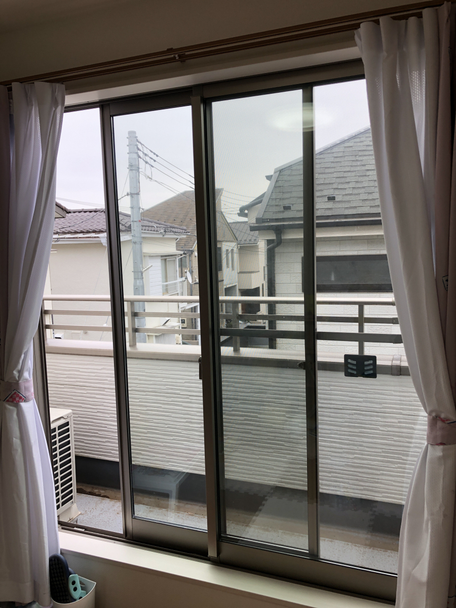 ハラコーの【内窓施工例】内窓インプラス（断熱/結露 窓リフォーム）東村山市の施工前の写真1