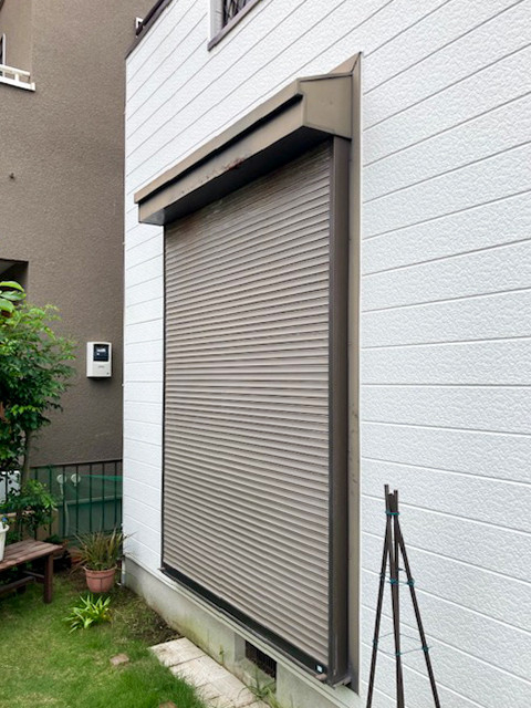 南横浜トーヨー住器の【横浜市 金沢区】リフォームシャッターならお手軽に防犯対策可能❗️の施工後の写真1
