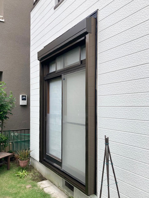 南横浜トーヨー住器の【横浜市 金沢区】リフォームシャッターならお手軽に防犯対策可能❗️の施工前の写真1