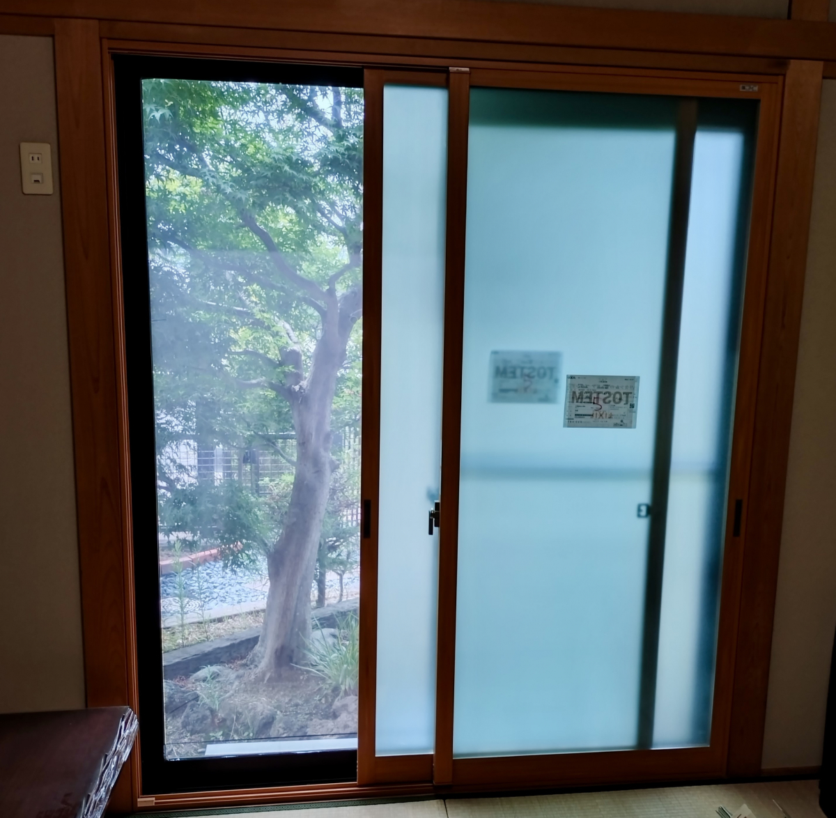 セイワ四日市店の和室にも合います。内窓インプラス!の施工後の写真1