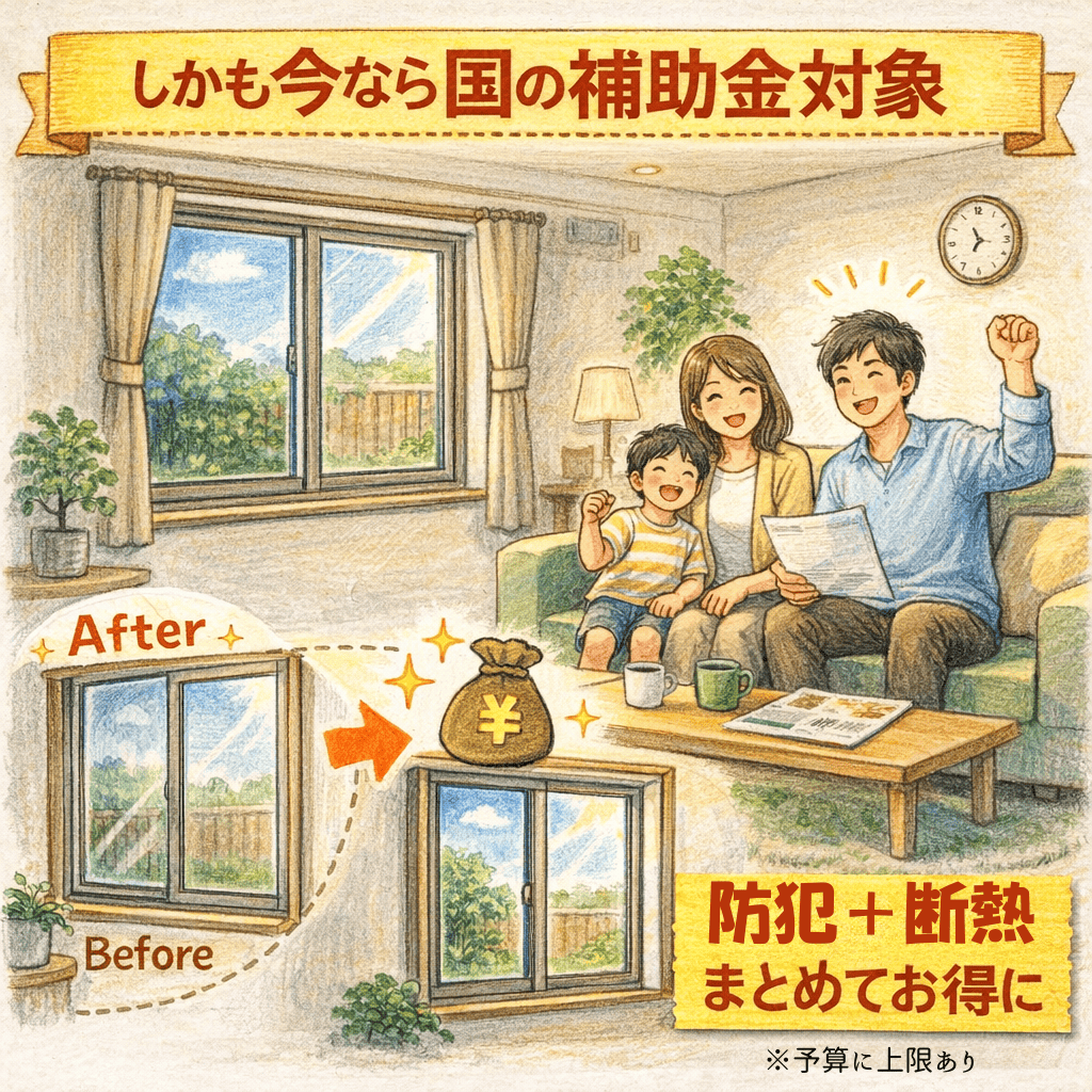 【2026年補助金】マンションでも窓リフォーム補助金は使える?共用部の疑問と内窓が選ばれる理由を解説✨ ゼネラルサンホームのブログ 写真2