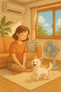 うちのワンコもバテ気味!?暑い毎日との付き合い方~ゼネラルサンホームより☺ ゼネラルサンホームのブログ 写真1