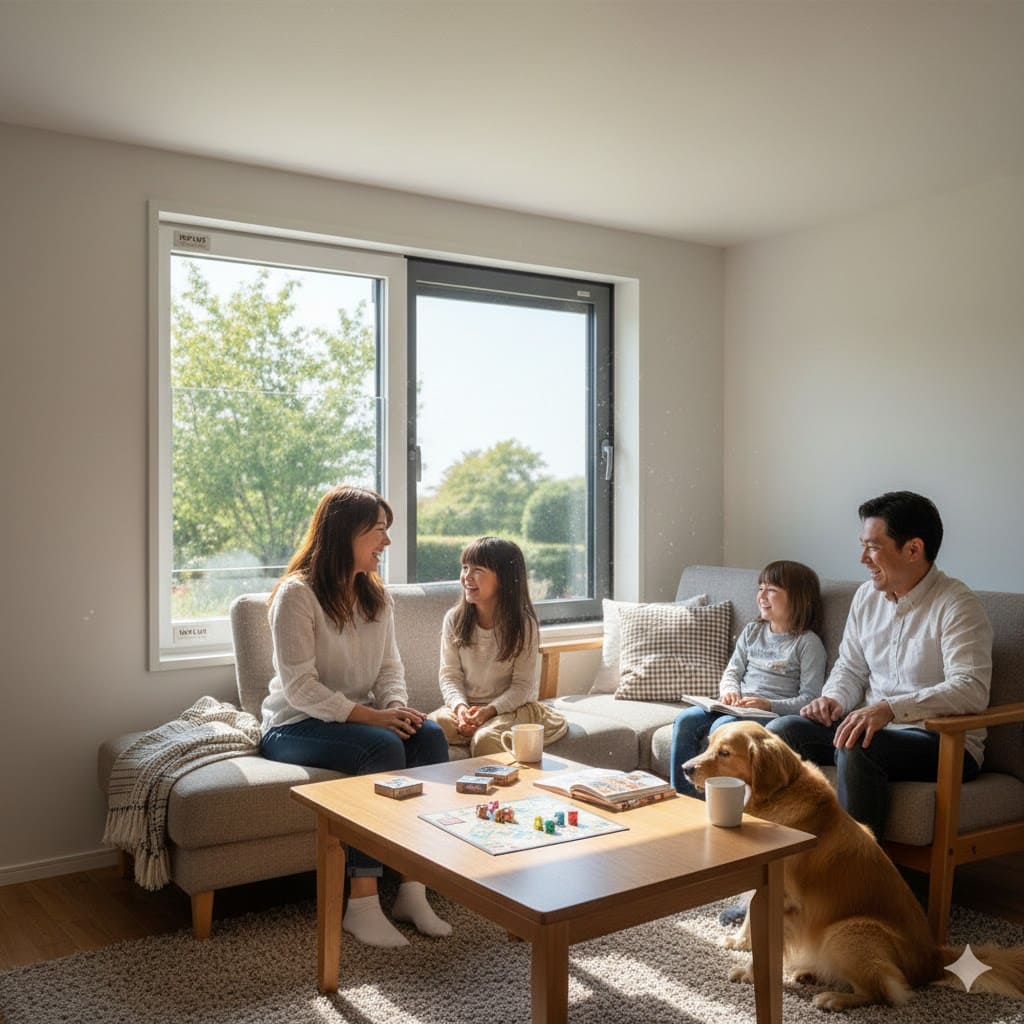 ゼネラルサンホームの大阪市で冬の結露が改善!内窓リフォームするならゼネラルサンホームで☺✨の施工事例詳細写真2