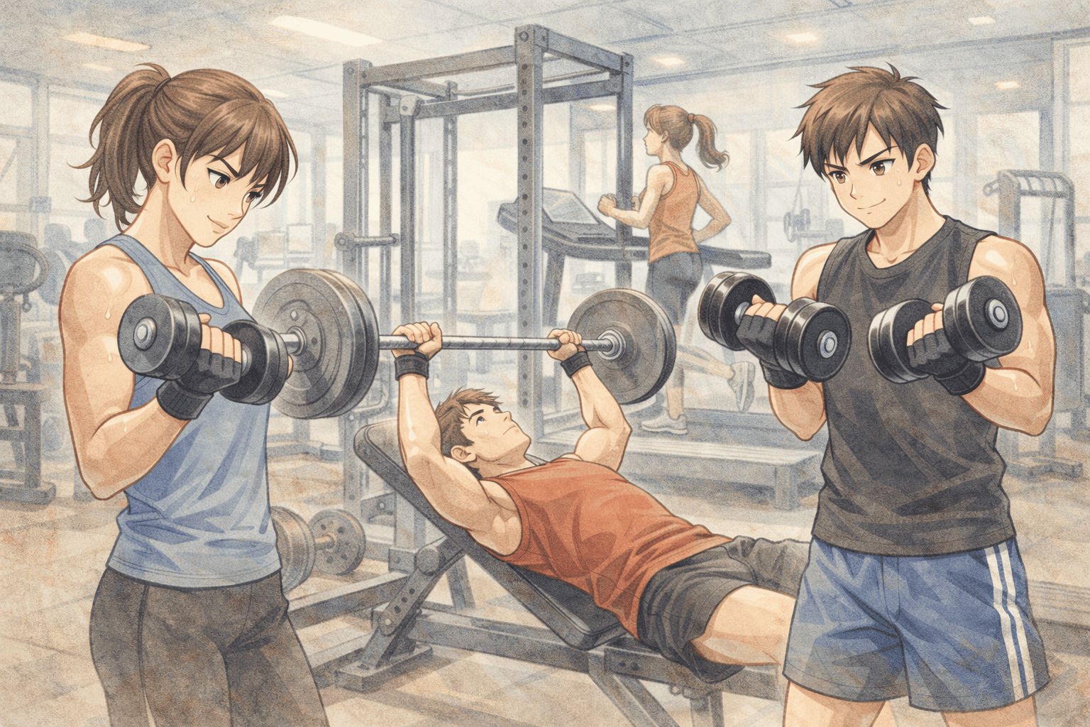 ゼネラルサンホームの尼崎市でスポーツジムに大型ミラーをゼネラルサンホームで設置しました✨の施工事例詳細写真2