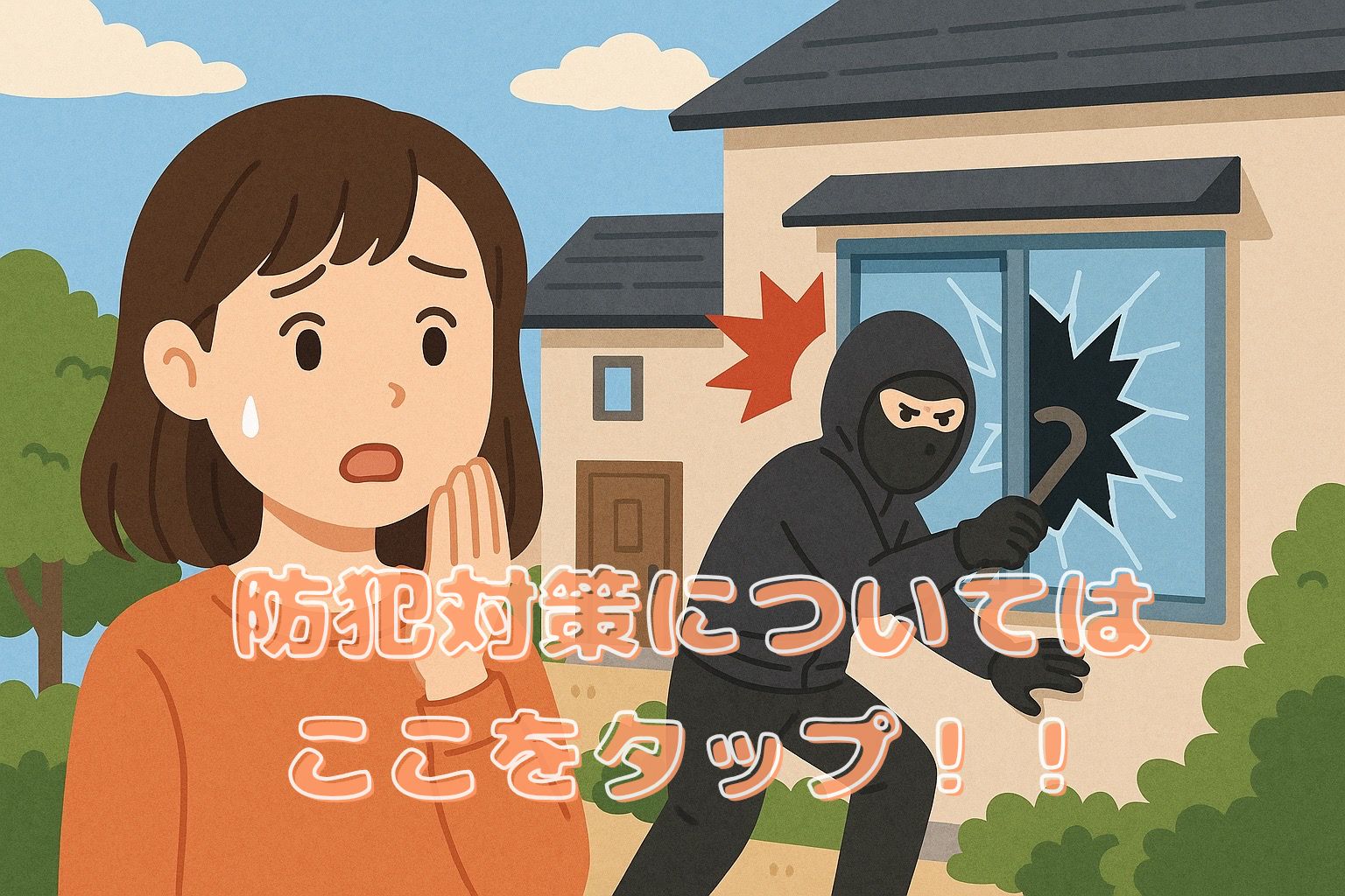 ゼネラルサンホームのCPマーク付き防犯ガラスで安心!大阪市のお宅で防犯対策工事☺ゼネラルサンホームよりの施工事例詳細写真3