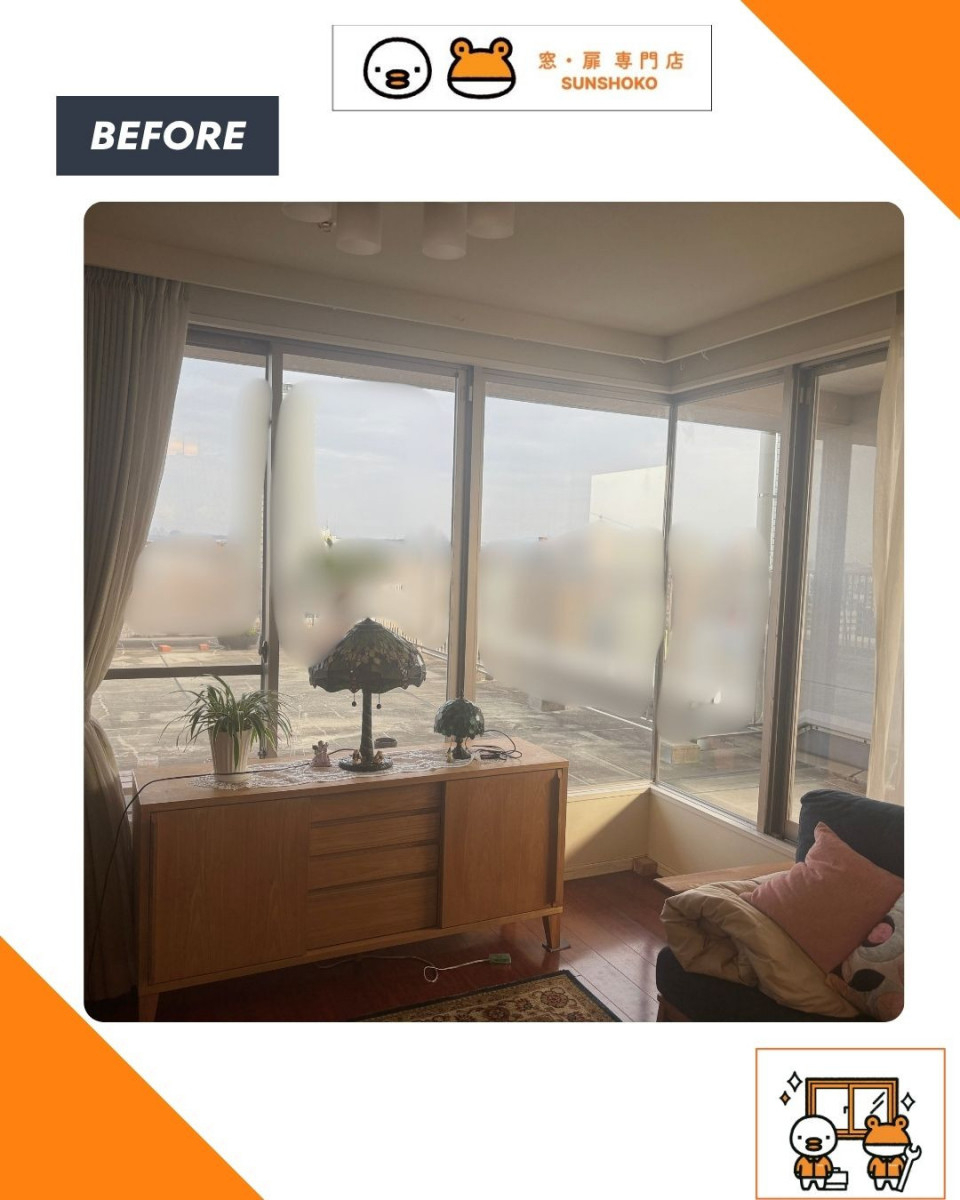 ゼネラルサンホームの補助金で施工！！明石市でインプラス+スペーシアクール工事！内窓17箇所まとめて施工した理由とは？の施工前の写真1