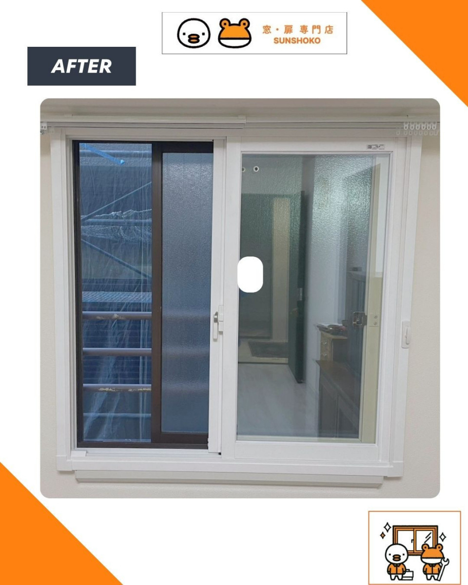 ゼネラルサンホームの【断熱・防音改善】大阪市マンション窓リフォーム｜リプラス工事✨の施工後の写真1