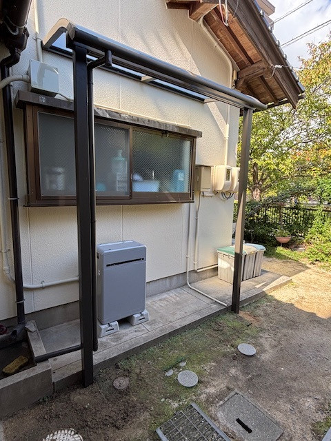 出雲トーヨー住器のテラス屋根を取付けましたの施工後の写真1