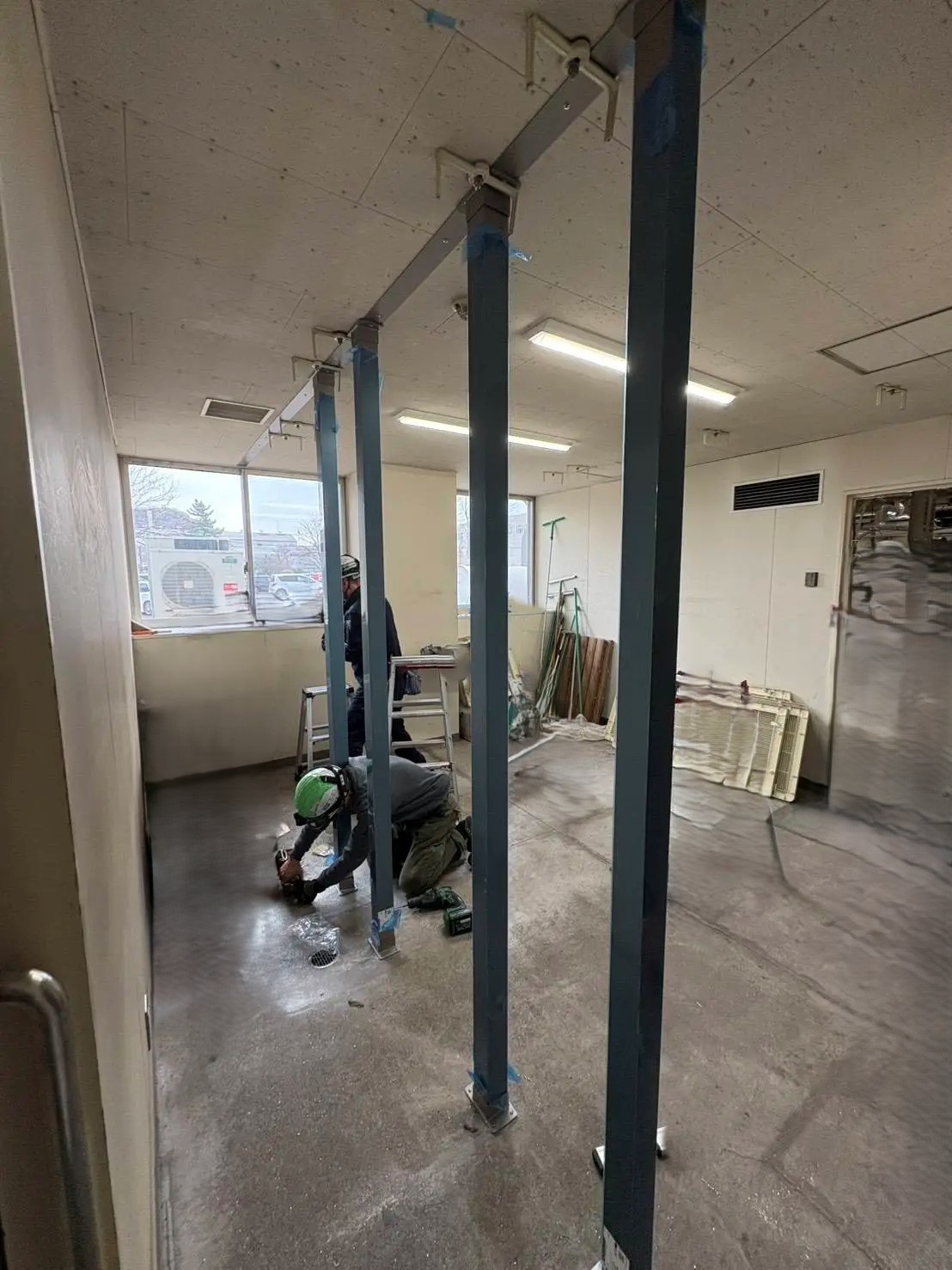 小玉硝子の【北海道】胆振で叶える！サビに強く頑丈なアルミ物干しで乾燥室をアップグレードの施工事例詳細写真3