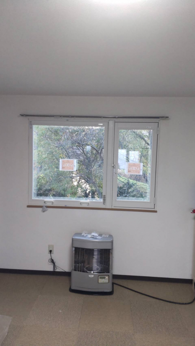 小玉硝子のアパート　内窓　断熱工事の施工後の写真2
