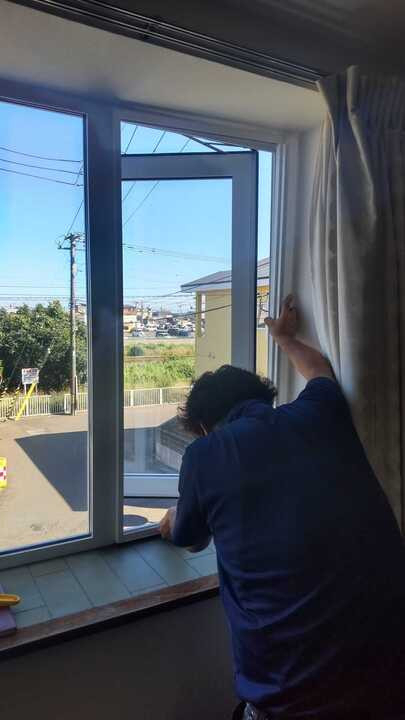 小玉硝子のマンション横ロールアミド交換の施工後の写真2