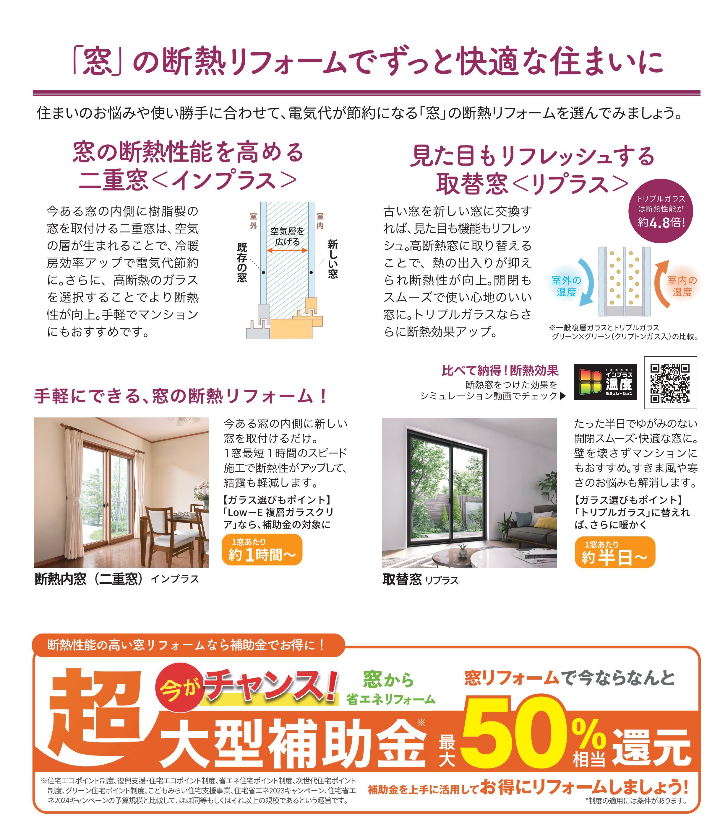 補助金活用でお得に窓リフォーム ダイワトーヨー住器のブログ 写真2