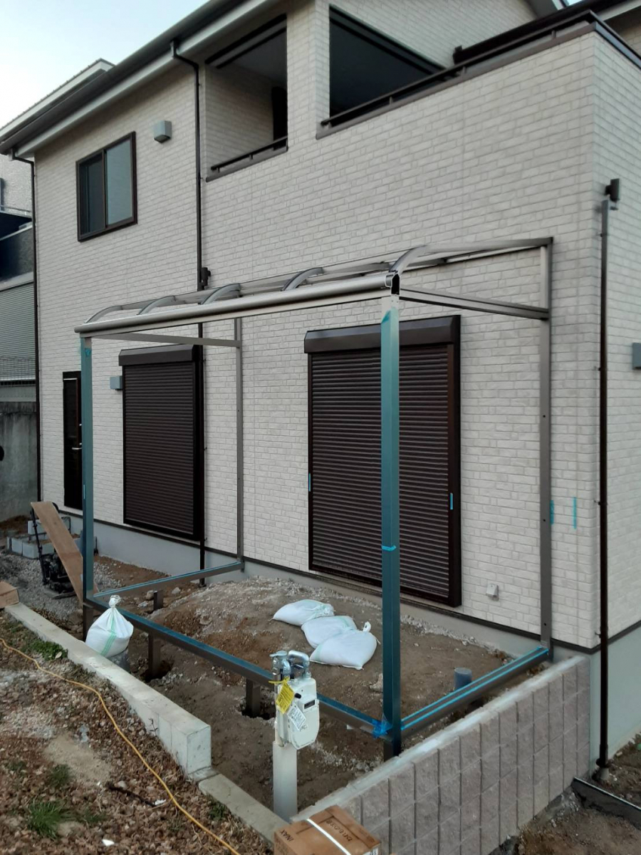 ダイワトーヨー住器のサンルーム工事の施工前の写真1