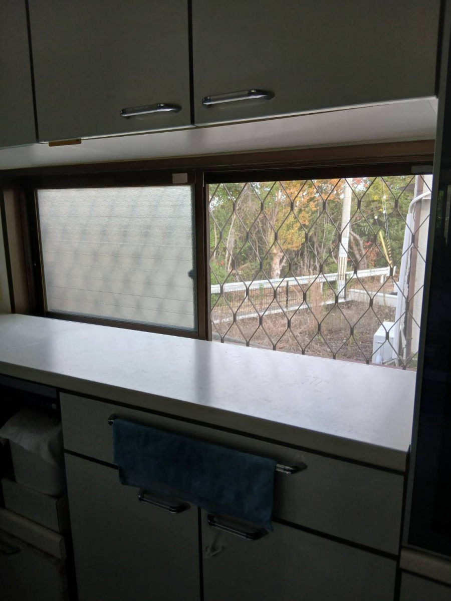 ダイワトーヨー住器の和歌山市M様邸　内窓設置工事の施工前の写真1