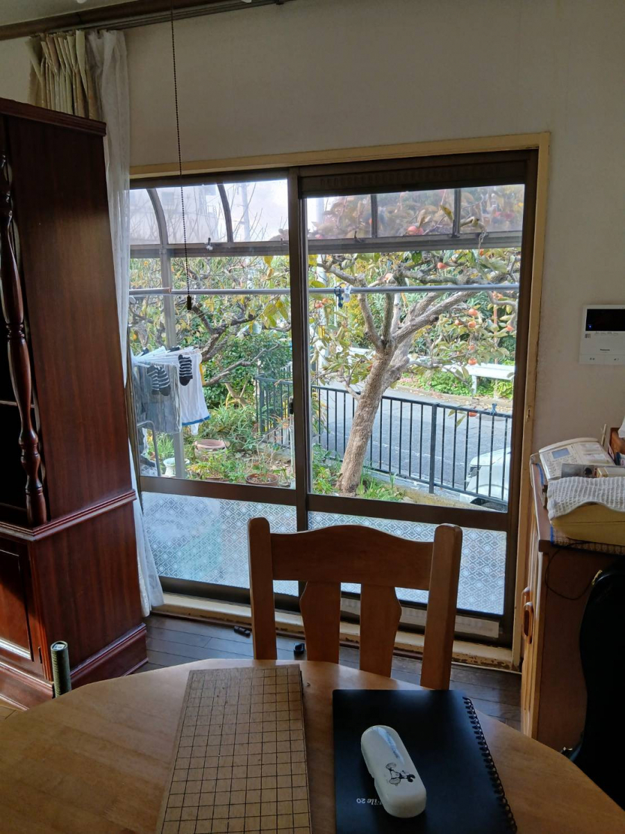 ダイワトーヨー住器の和歌山市M様邸　内窓設置工事の施工前の写真2
