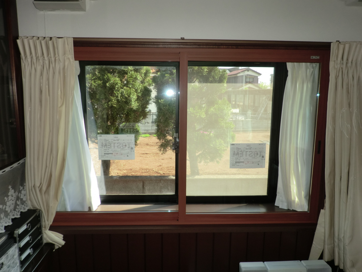 県南サッシトーヨー住器の窓・ドア断熱リフォームが今ならお得に!先進的な断熱性能の窓・ドアへ改修するリフォームに対しての補助金の施工後の写真3