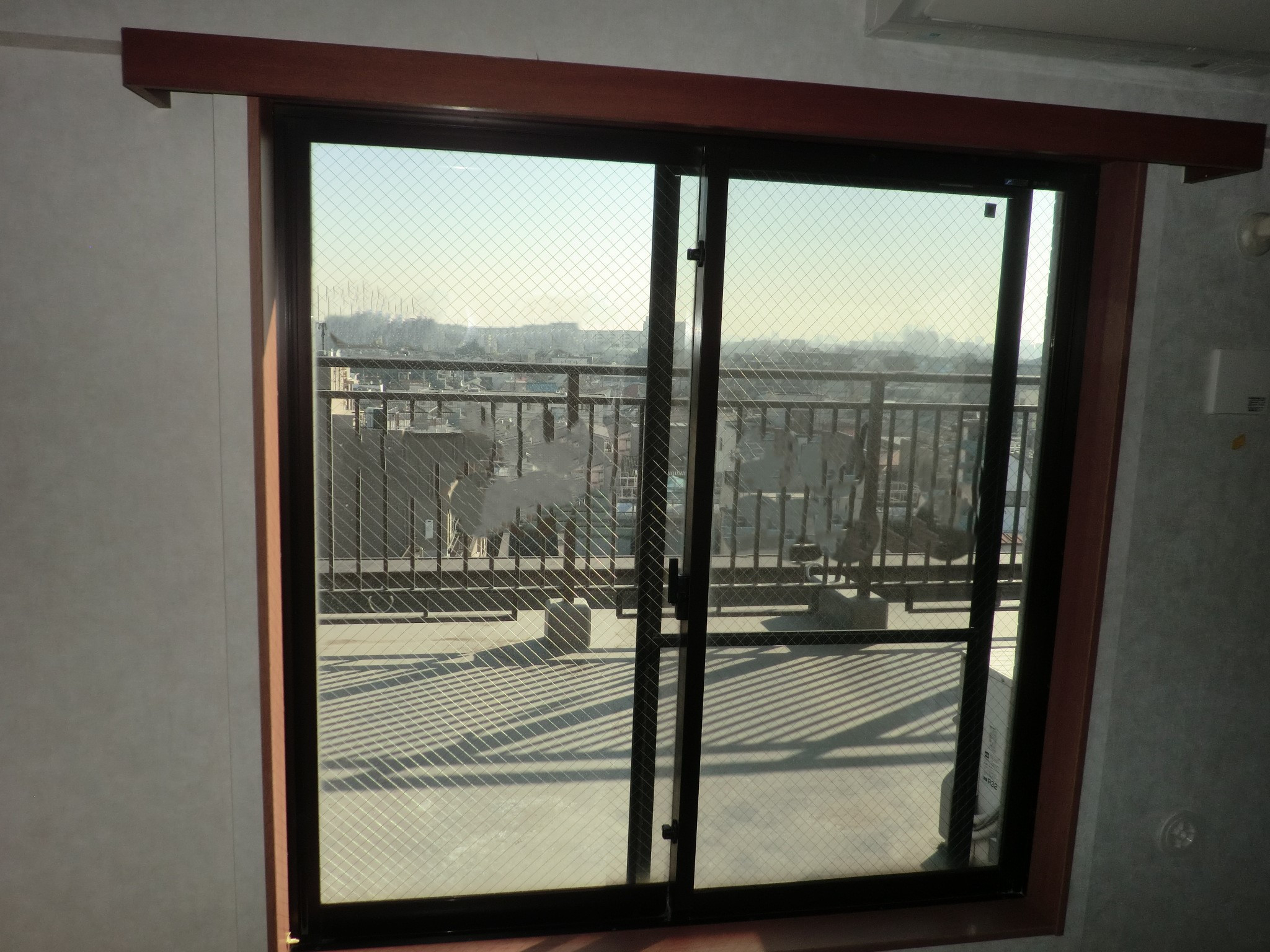 県南サッシトーヨー住器の冬はあったか　夏はさわやか　窓リフォーム内窓【インプラス】の施工前の写真1