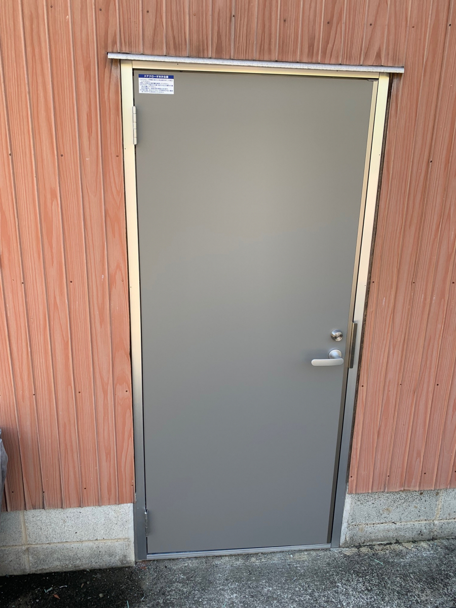 紀南トーヨー住器のドア入替工事のお客さまの声の写真1
