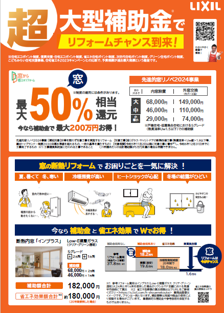 来年もやります！リフォーム補助金 2024　ドアが追加になりました！ 東京石原トーヨー住器のブログ 写真1