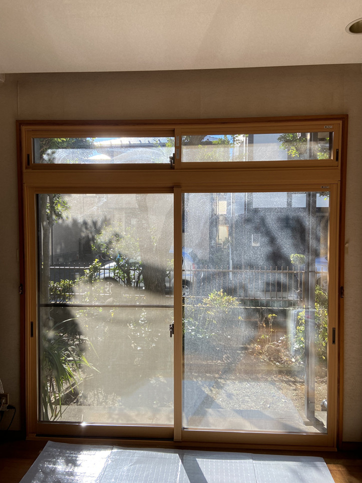 東京石原トーヨー住器の補助金も使って窓改修の施工後の写真1