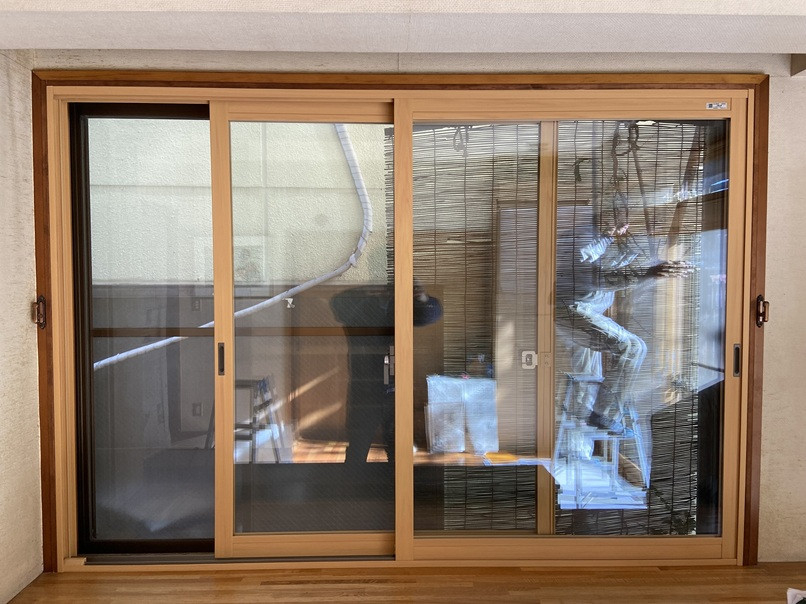 東京石原トーヨー住器の補助金も使って窓改修の施工後の写真2