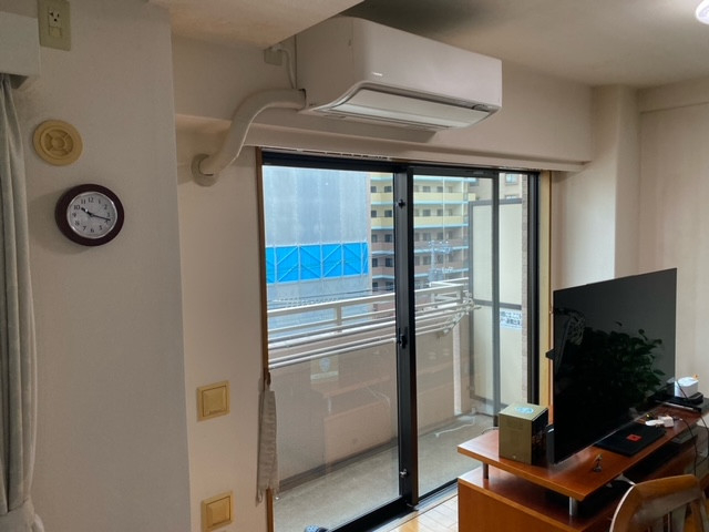 東京石原トーヨー住器の外の音がうるさくての施工前の写真1