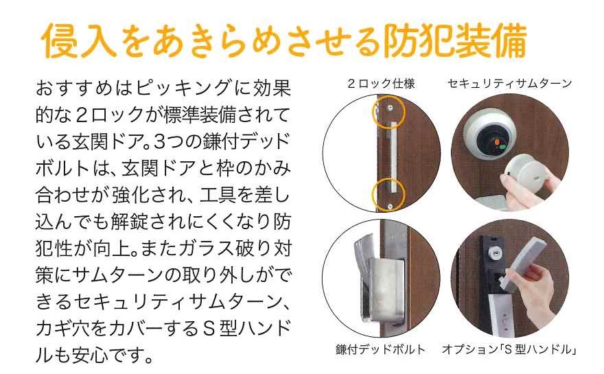 大平トーヨー住器の【小山市】簡単リフォーム＜リシェント玄関ドア＞の施工事例詳細写真9