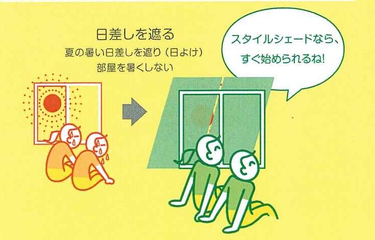 大平トーヨー住器の【栃木市】室内熱中症対策にも効果的!!「スタイルシェード」の施工事例詳細写真2