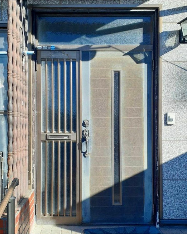 大平トーヨー住器の【ドア交換】新しい玄関で家に帰る楽しみが増えます♪の施工前の写真1
