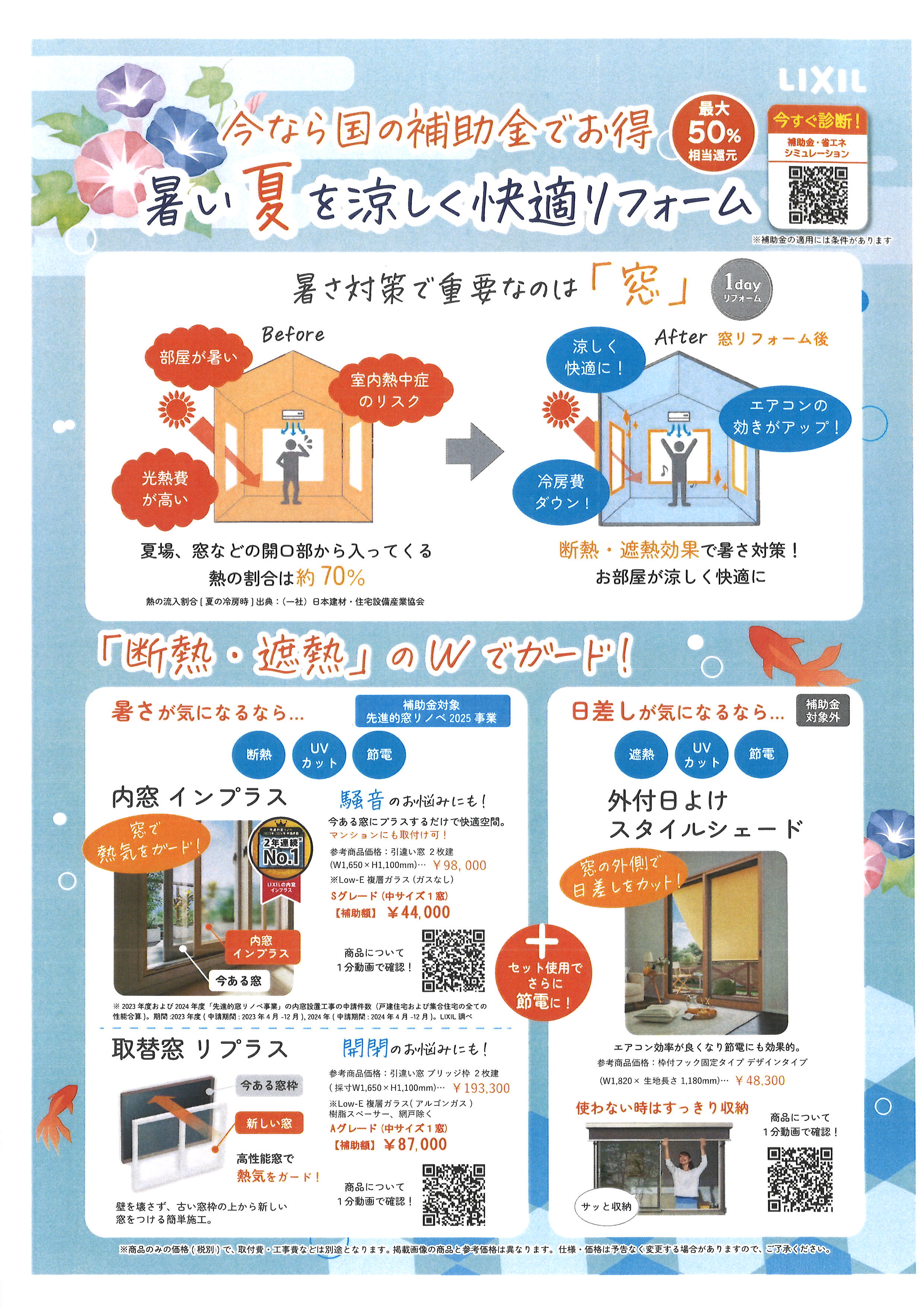 暑い夏を涼しく快適リフォーム 松本トーヨー住器のイベントキャンペーン 写真1