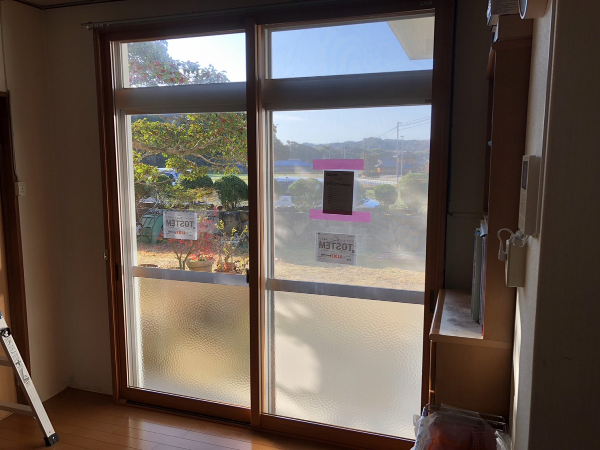 松本トーヨー住器の愛南町　内窓インプラス取付の施工後の写真2