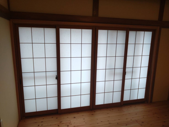 松本トーヨー住器の愛南町　内窓インプラス取付施工事例写真1