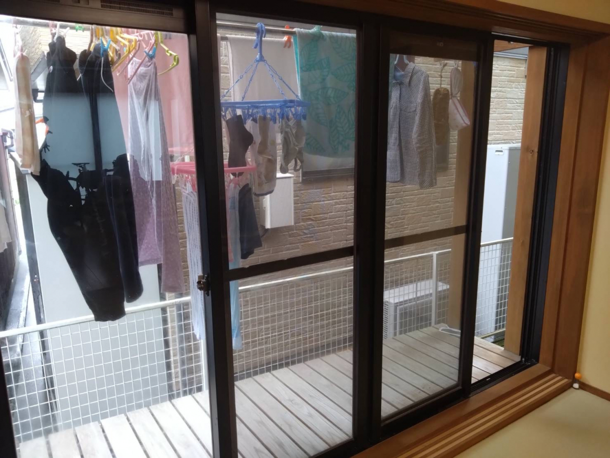 松本トーヨー住器の愛南町　補助金活用　内窓インプラス取付の施工前の写真1