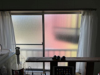 松本トーヨー住器の愛南町　内窓インプラス取付　補助金活用の施工前の写真2