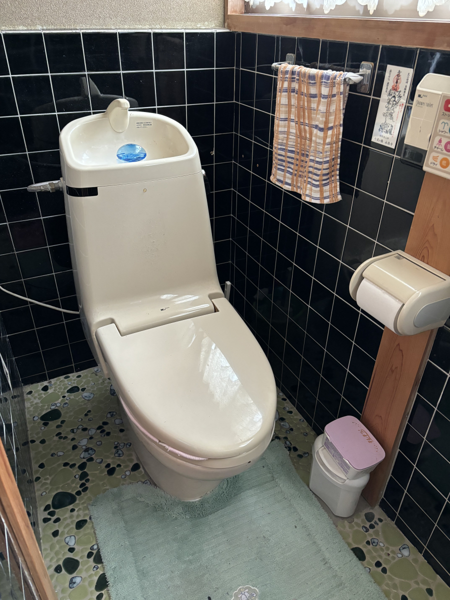 松本トーヨー住器の愛南町　トイレリフォームの施工前の写真1