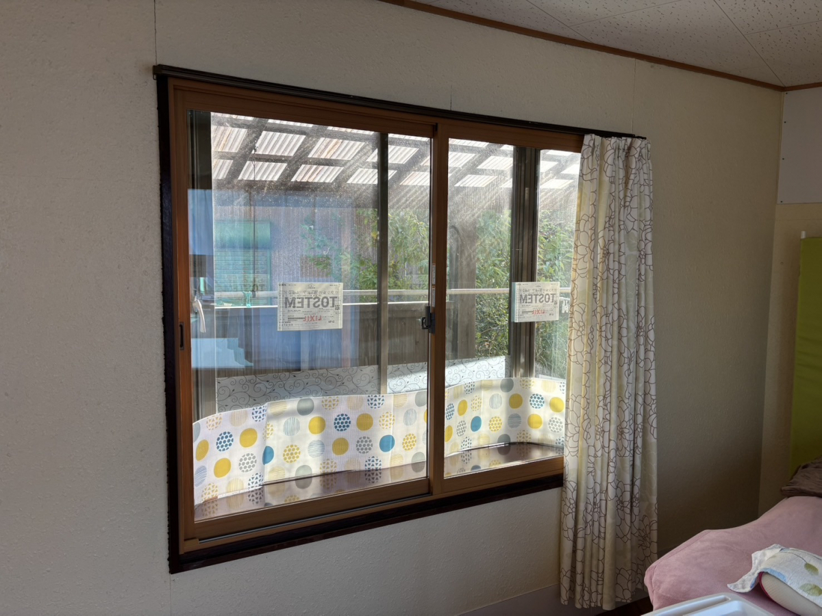 松本トーヨー住器の愛南町、窓リフォーム、補助金活用、内窓の施工後の写真3