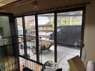 松本トーヨー住器の愛南町、窓リフォーム、補助金活用、内窓インプラスの施工前の写真2